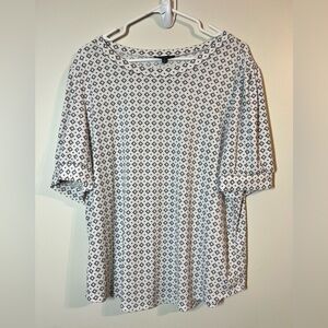 Adrianna Papell Shirt, sz XL